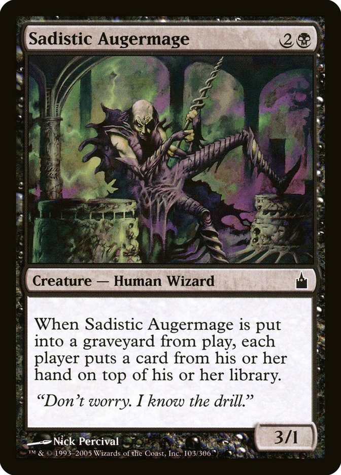 Sadistic Augermage (103) [Ravnica: City of Guilds] | Odin's Place
