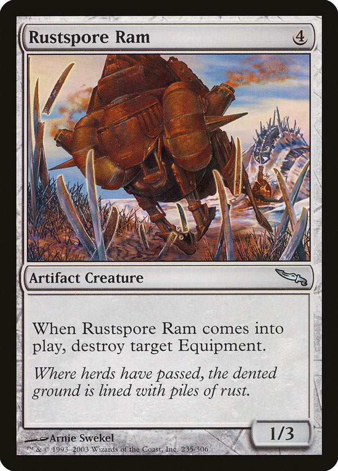 Rustspore Ram (235) [Mirrodin] | Odin's Place