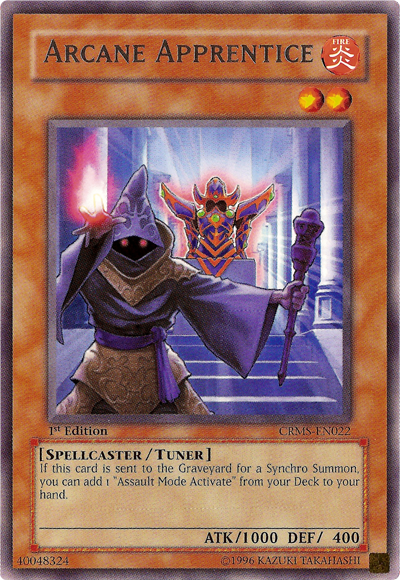 Arcane Apprentice [CRMS-EN022] Rare | Odin's Place