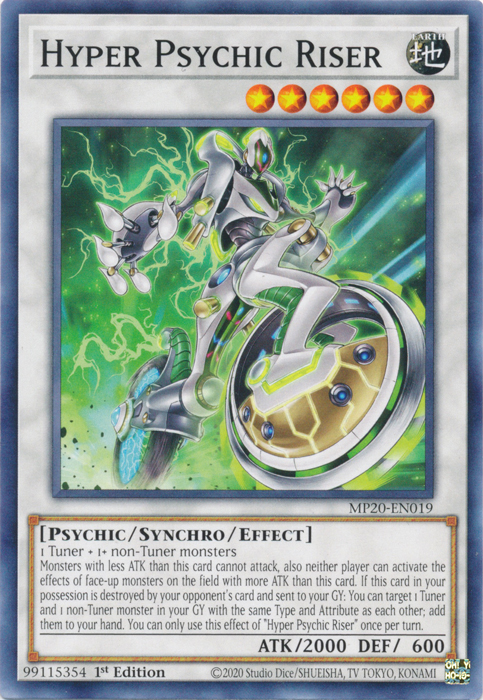Hyper Psychic Riser [MP20-EN019] Common | Odin's Place