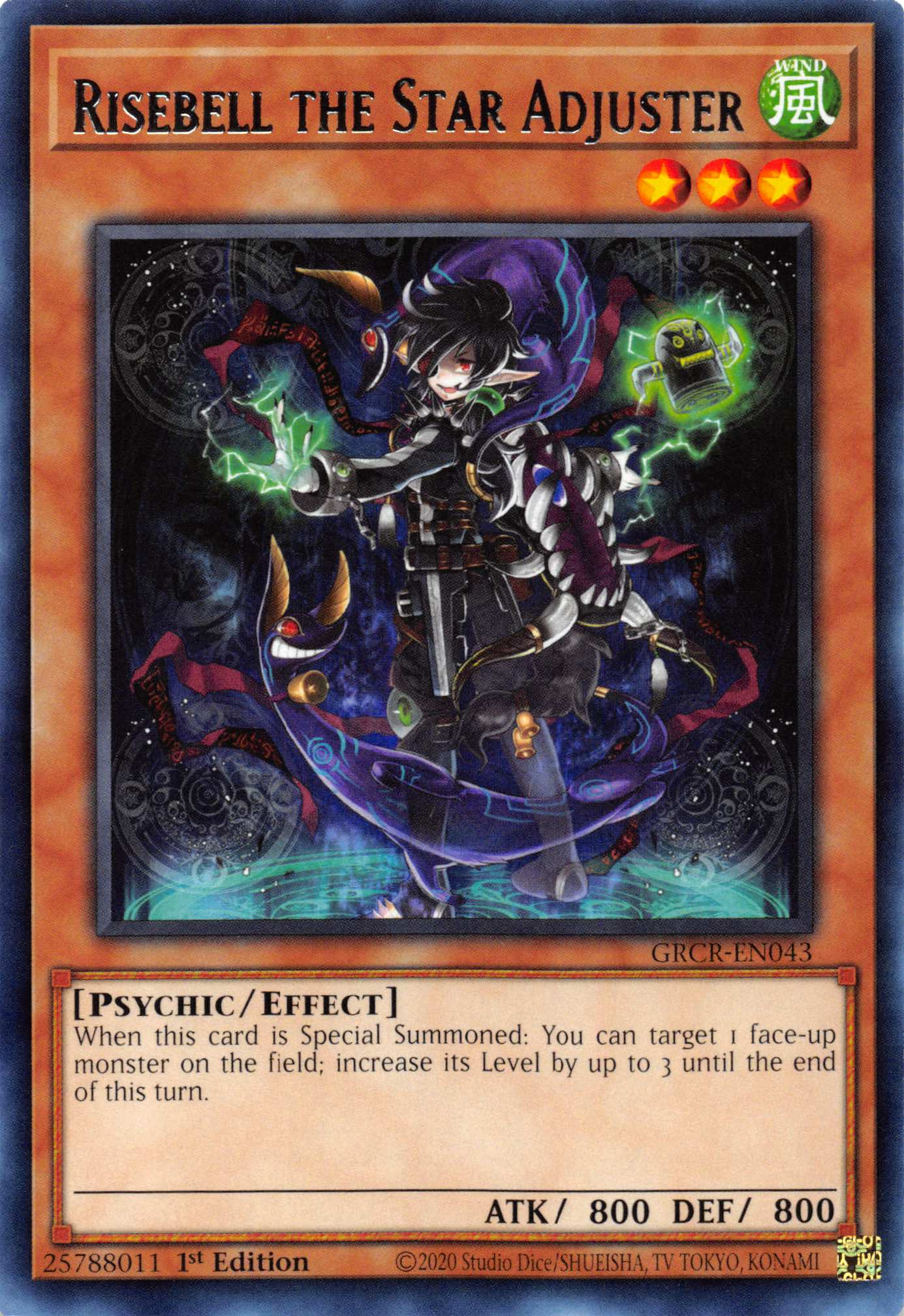 Risebell the Star Adjuster [GRCR-EN043] Rare | Odin's Place