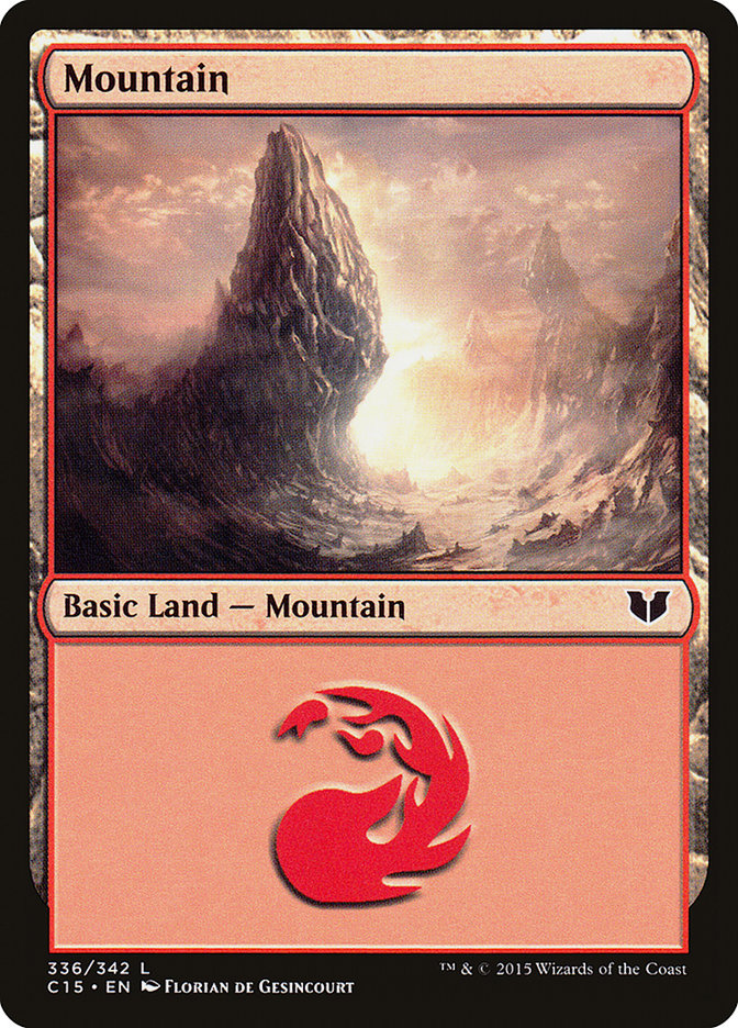 Mountain (336) [Commander 2015] | Odin's Place