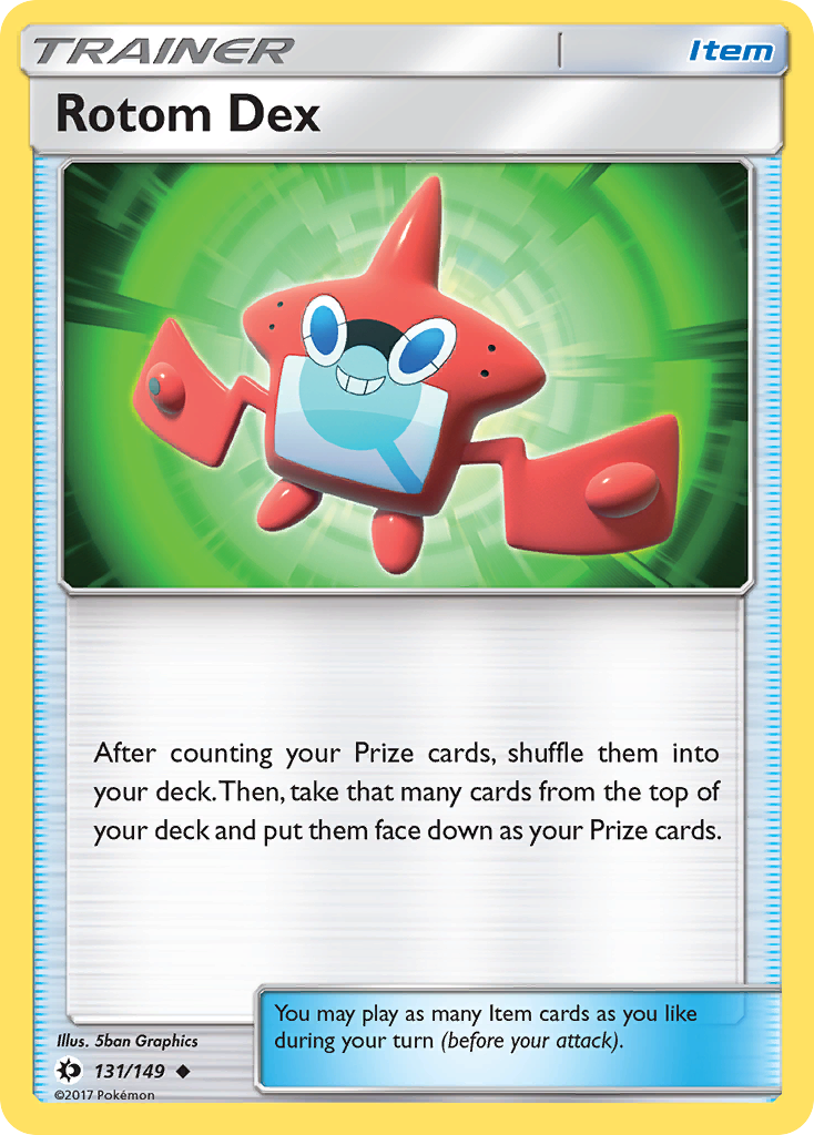 Rotom Dex (131/149) [Sun & Moon: Base Set] | Odin's Place
