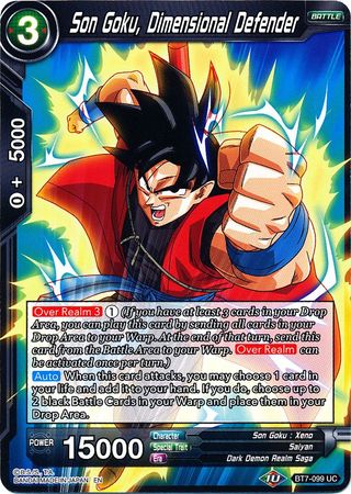 Son Goku, Dimensional Defender (BT7-099) [Assault of the Saiyans] | Odin's Place