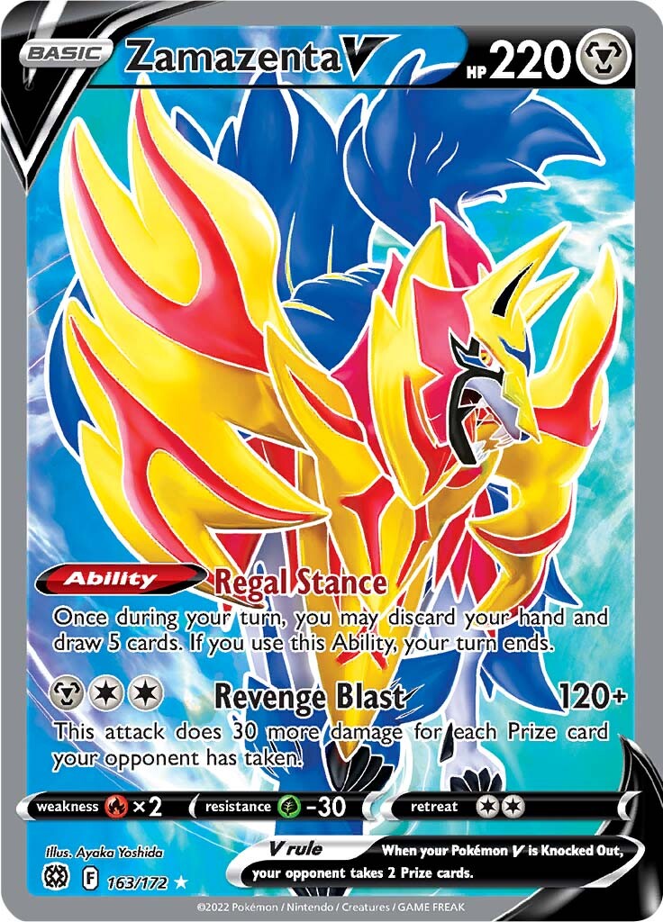 Zamazenta V (163/172) [Sword & Shield: Brilliant Stars] | Odin's Place