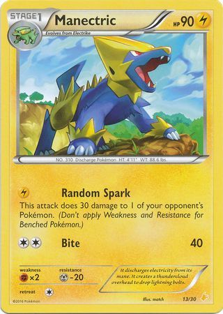 Manectric (13/30) [XY: Trainer Kit 3 - Pikachu Libre] | Odin's Place