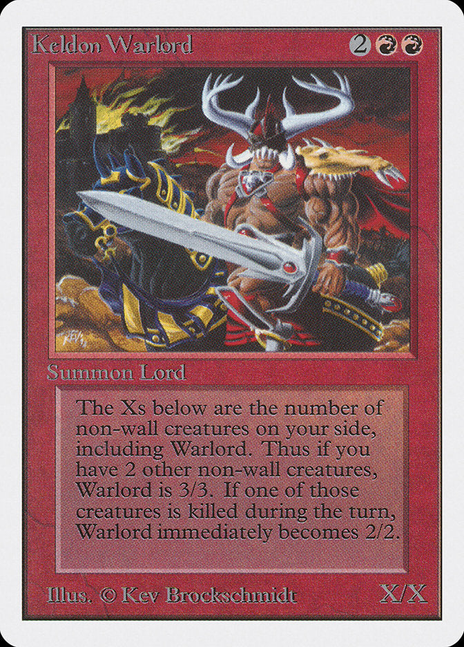 Keldon Warlord (161) [Unlimited Edition] | Odin's Place