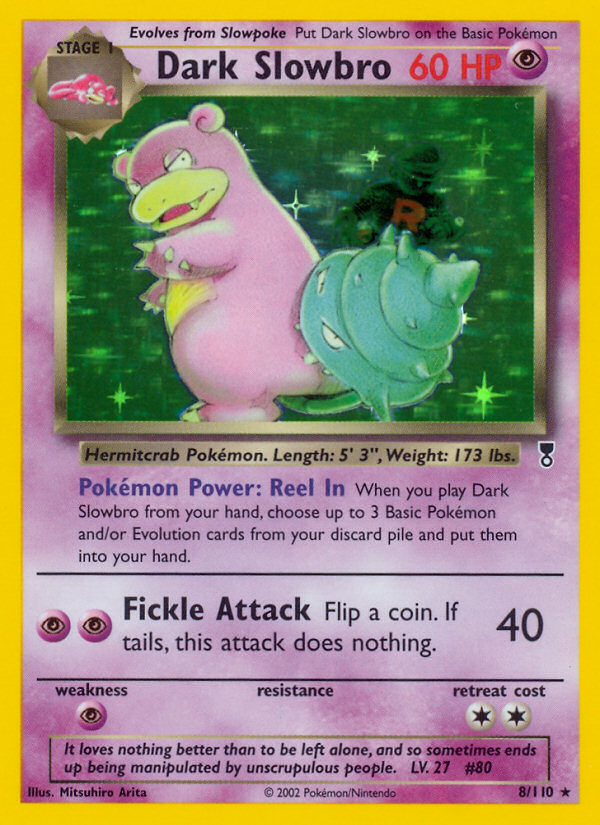 Dark Slowbro (8/110) [Legendary Collection] | Odin's Place