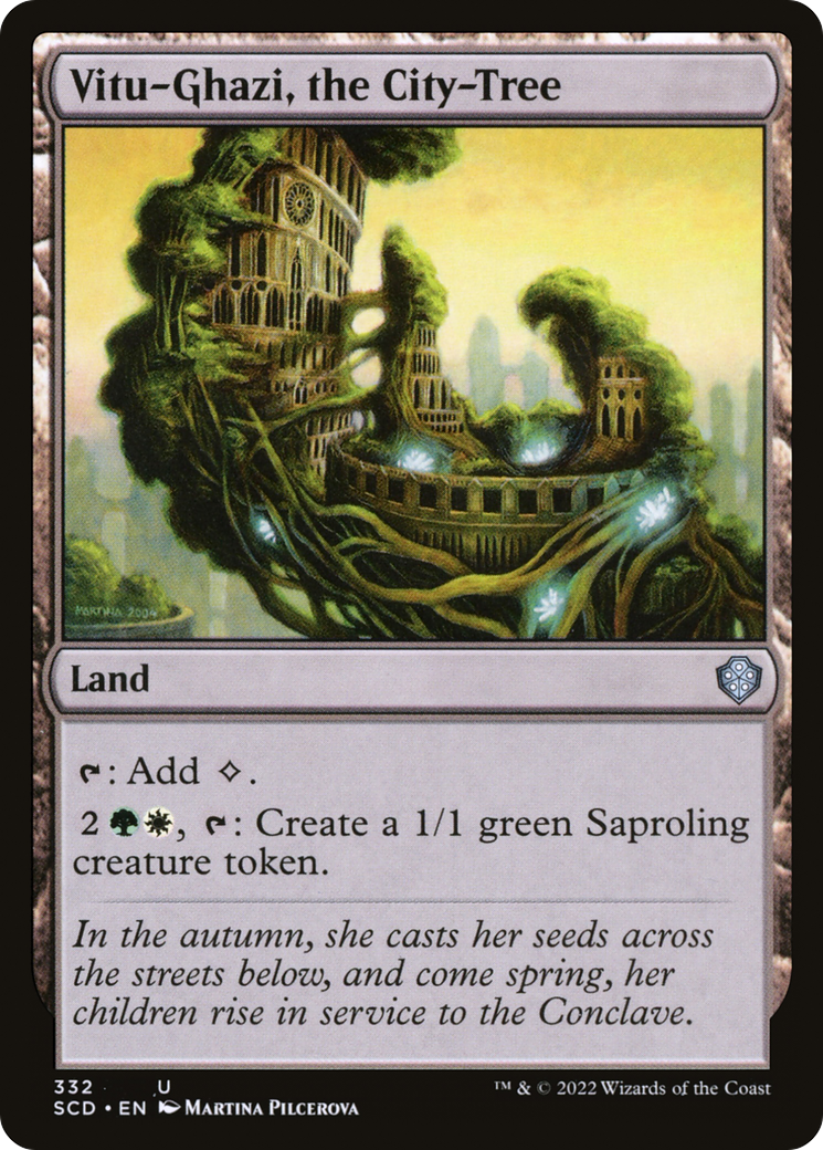 Vitu-Ghazi, the City-Tree [Starter Commander Decks] | Odin's Place
