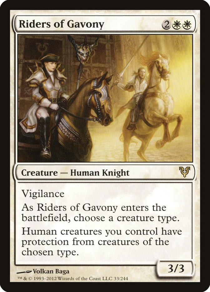 Riders of Gavony (33) [Avacyn Restored] | Odin's Place