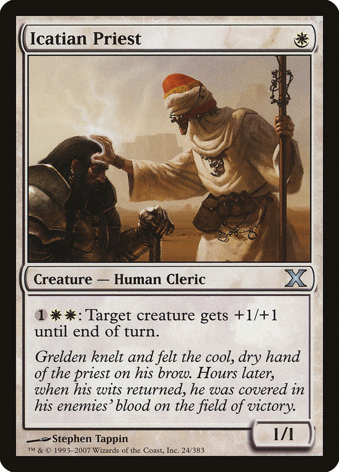 Icatian Priest (24) [Tenth Edition] | Odin's Place