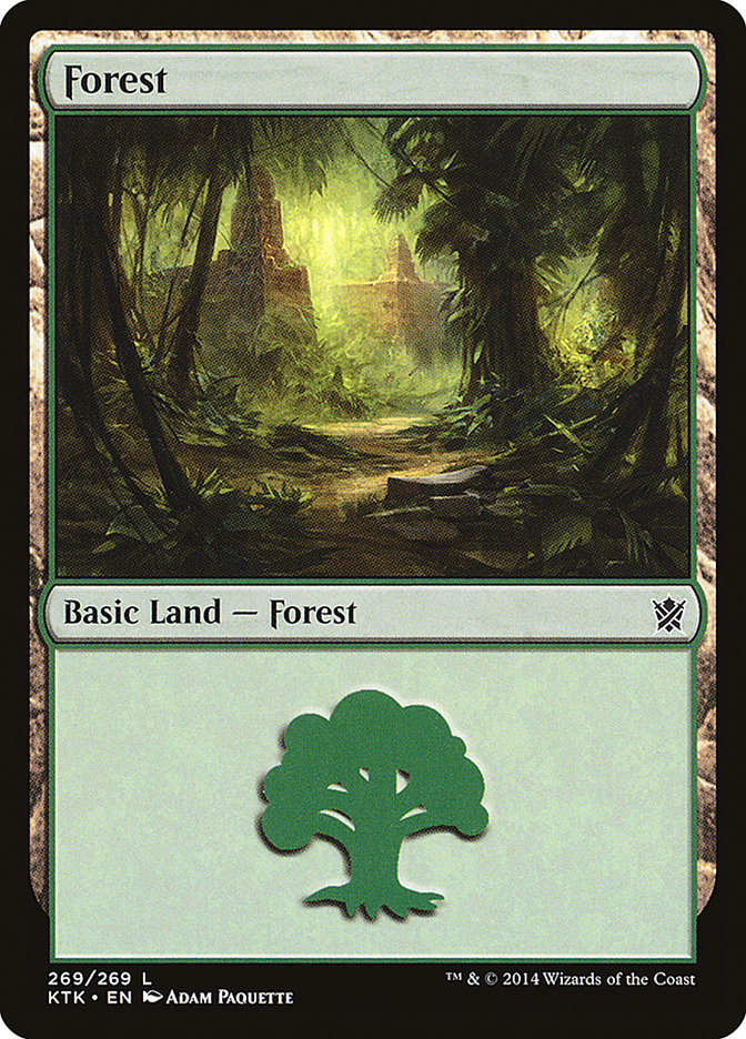 Forest (269) [Khans of Tarkir] | Odin's Place