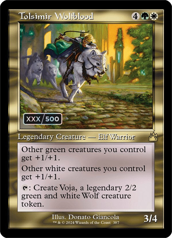 Tolsimir Wolfblood (Retro) (Serialized) [Ravnica Remastered] | Odin's Place