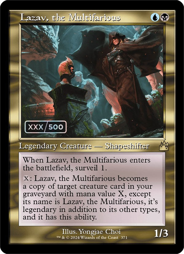 Lazav, the Multifarious (Retro) (Serialized) [Ravnica Remastered] | Odin's Place