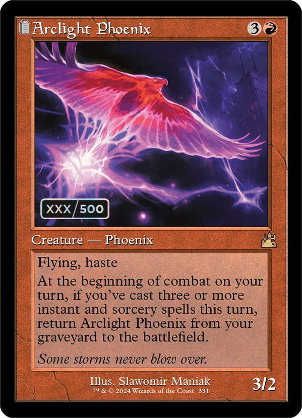 Arclight Phoenix (Retro) (Serialized) [Ravnica Remastered] | Odin's Place