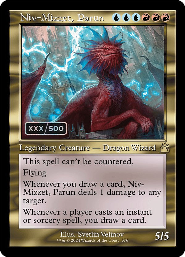 Niv-Mizzet, Parun (Retro) (Serialized) [Ravnica Remastered] | Odin's Place