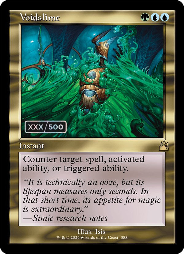 Voidslime (Retro) (Serialized) [Ravnica Remastered] | Odin's Place