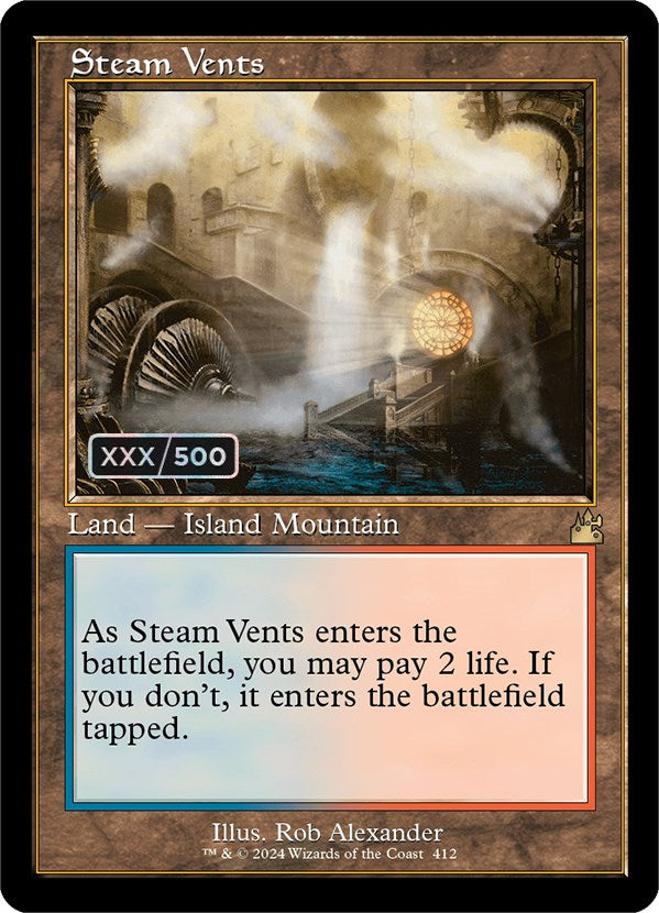 Steam Vents (Retro) (Serialized) [Ravnica Remastered] | Odin's Place