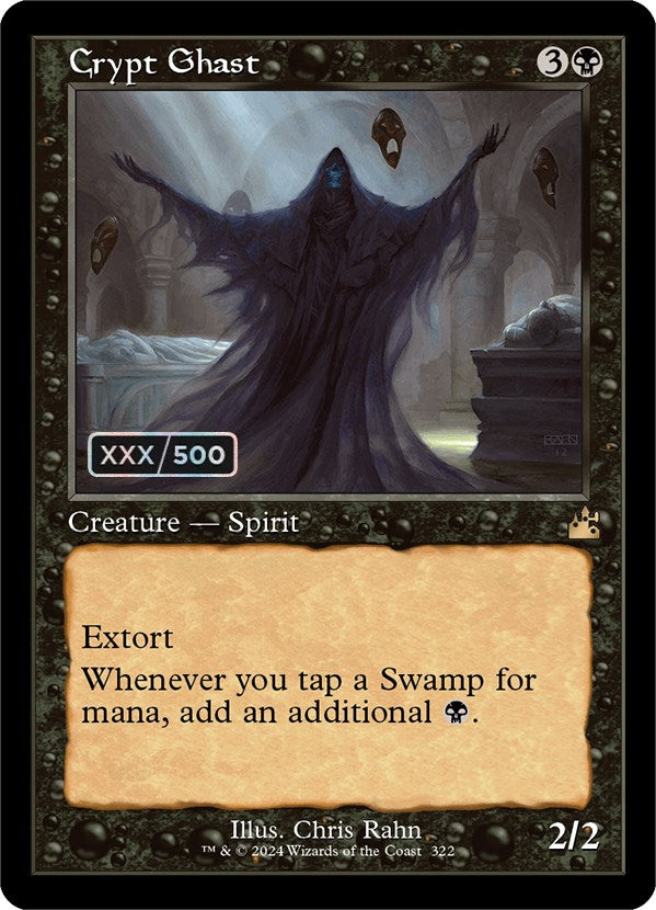 Crypt Ghast (Retro) (Serialized) [Ravnica Remastered] | Odin's Place