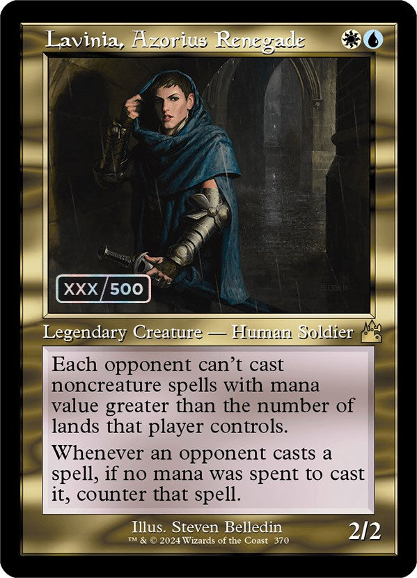 Lavinia, Azorius Renegade (Retro) (Serialized) [Ravnica Remastered] | Odin's Place