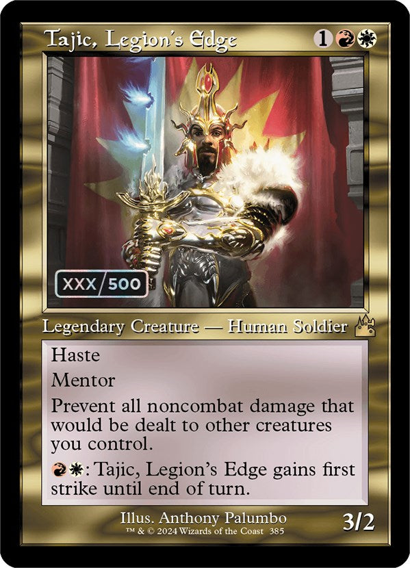 Tajic, Legion's Edge (Retro) (Serialized) [Ravnica Remastered] | Odin's Place