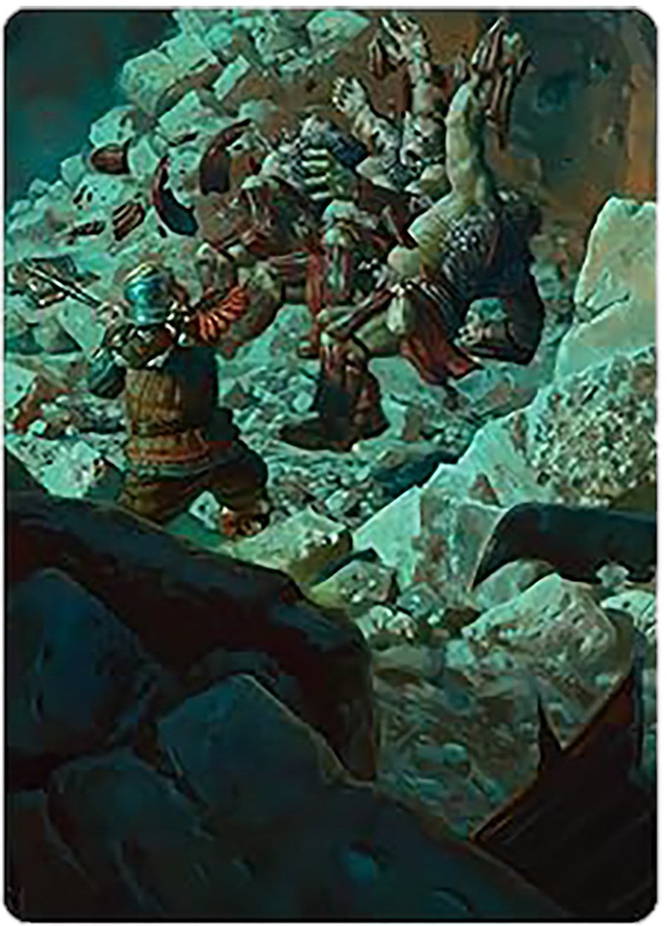 Gimli's Reckless Might Art Card [The Lord of the Rings: Tales of Middle-earth Art Series] | Odin's Place