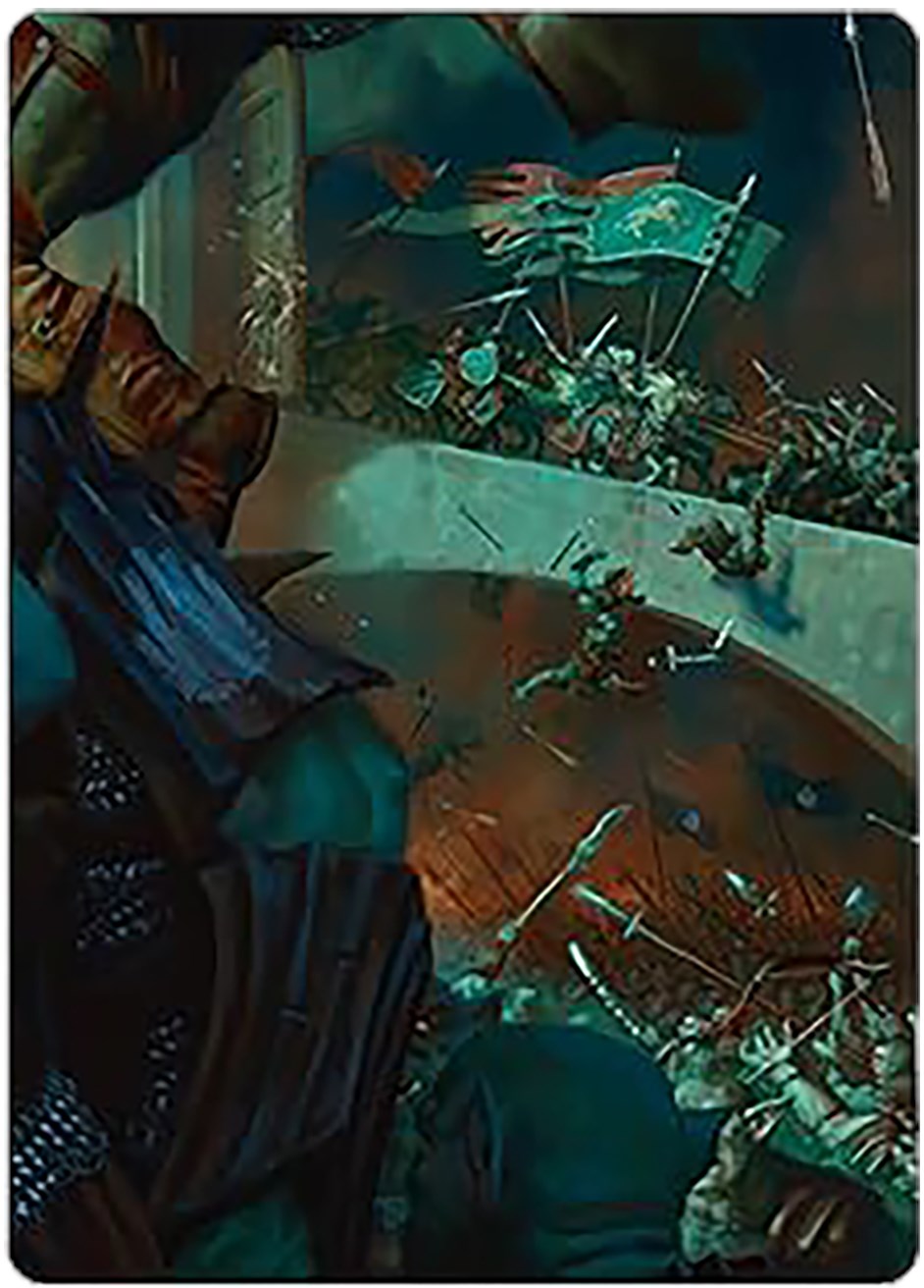 Rohirrim Chargers Art Card [The Lord of the Rings: Tales of Middle-earth Art Series] | Odin's Place