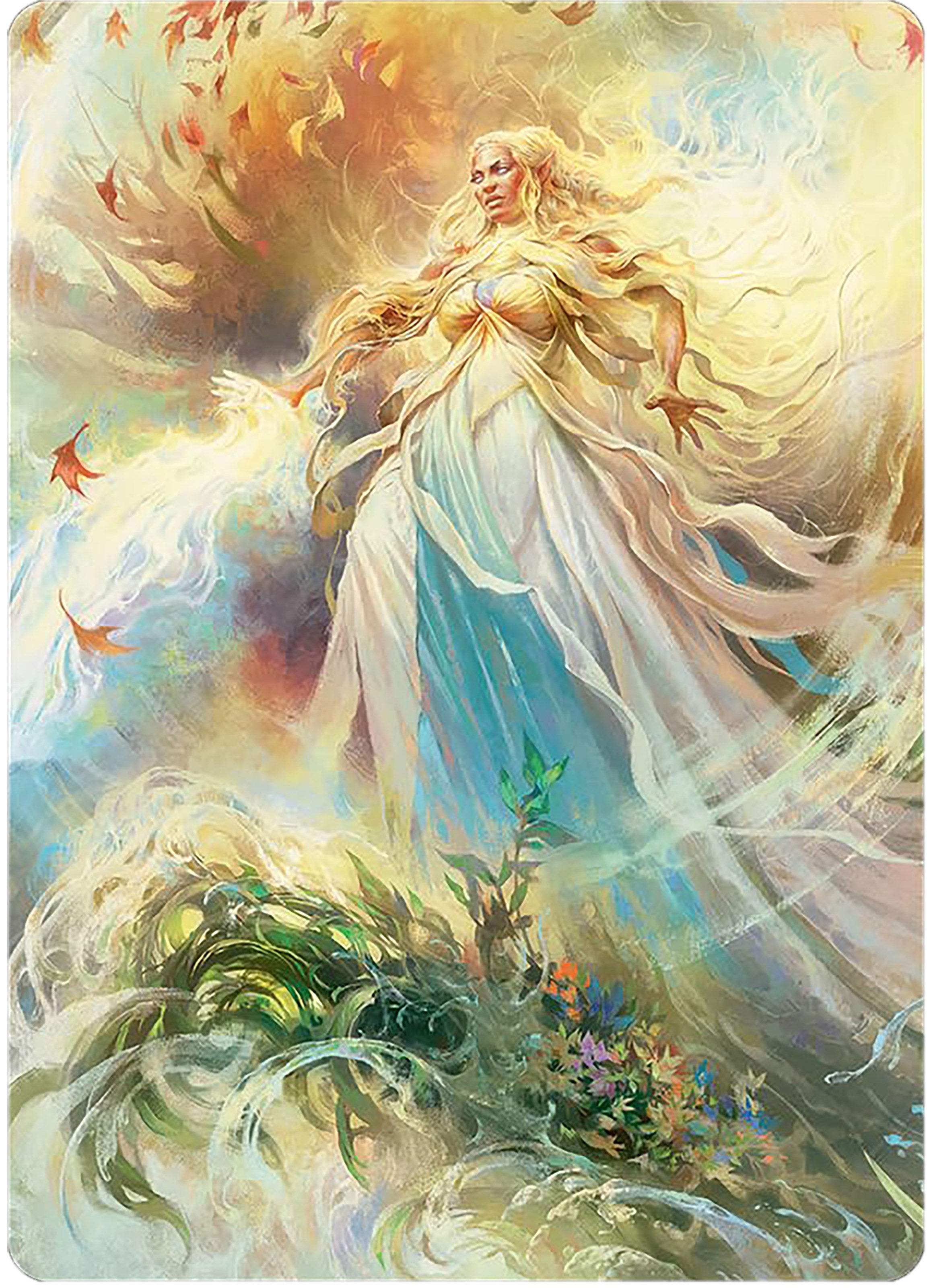 Galadriel, Light of Valinor Art Card [The Lord of the Rings: Tales of Middle-earth Art Series] | Odin's Place