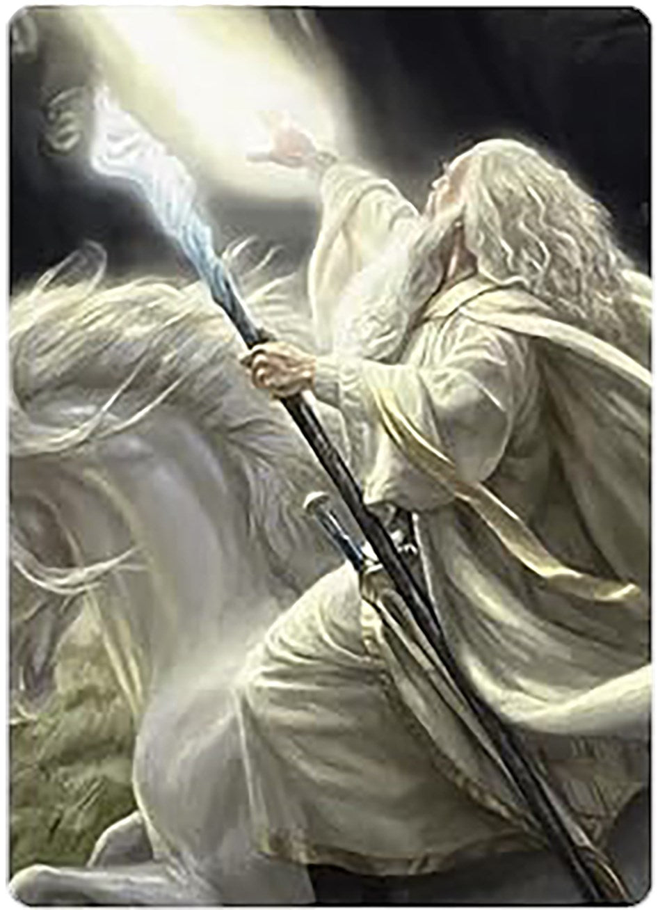 Gandalf of the Secret Fire Art Card [The Lord of the Rings: Tales of Middle-earth Art Series] | Odin's Place