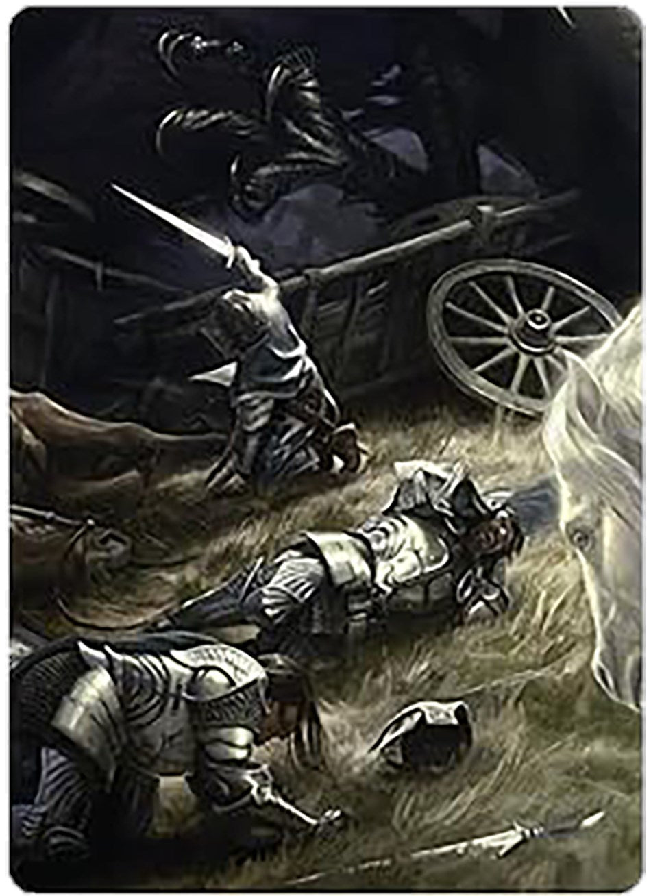 Courageous Resolve Art Card [The Lord of the Rings: Tales of Middle-earth Art Series] | Odin's Place