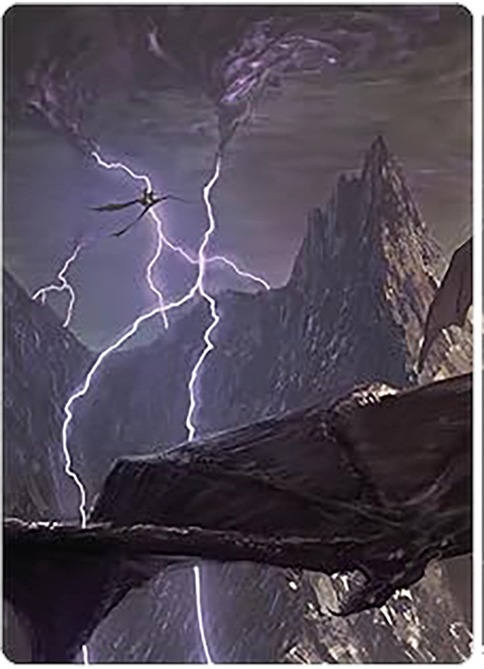 Call Forth the Tempest Art Card [The Lord of the Rings: Tales of Middle-earth Art Series] | Odin's Place