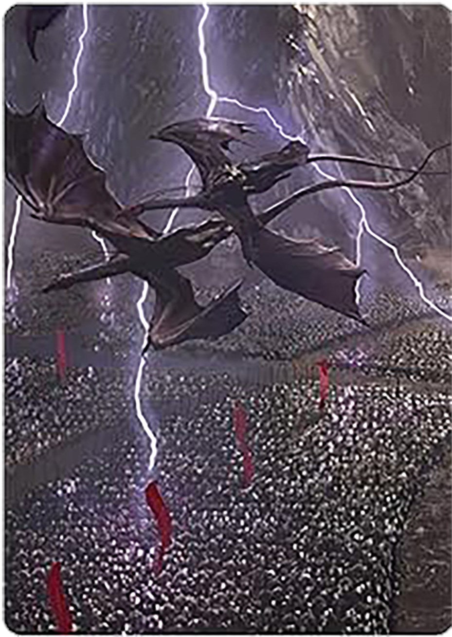Mordor on the March Art Card [The Lord of the Rings: Tales of Middle-earth Art Series] | Odin's Place