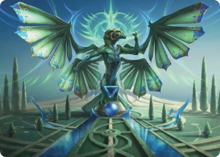 Tanazir Quandrix Art Card [Strixhaven: School of Mages Art Series] | Odin's Place