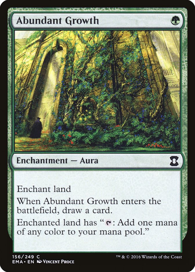 Abundant Growth (156) [Eternal Masters] | Odin's Place