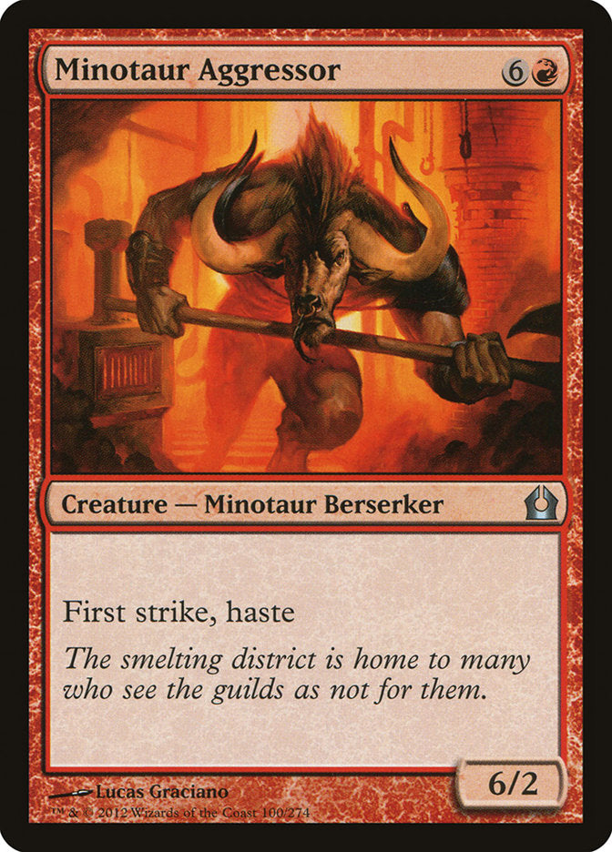 Minotaur Aggressor (100) [Return to Ravnica] | Odin's Place