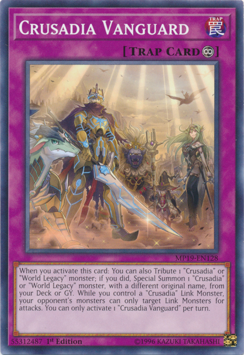 Crusadia Vanguard [MP19-EN128] Common | Odin's Place