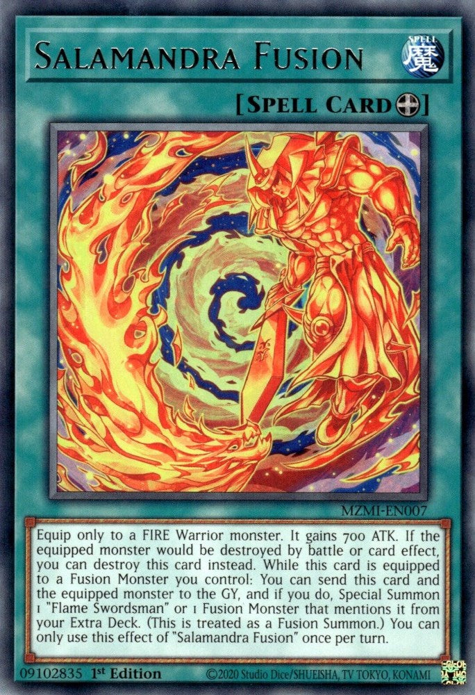 Salamandra Fusion [MZMI-EN007] Rare | Odin's Place