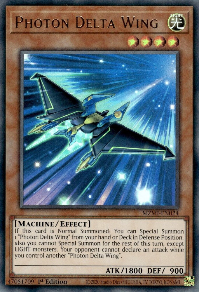 Photon Delta Wing [MZMI-EN024] Ultra Rare | Odin's Place