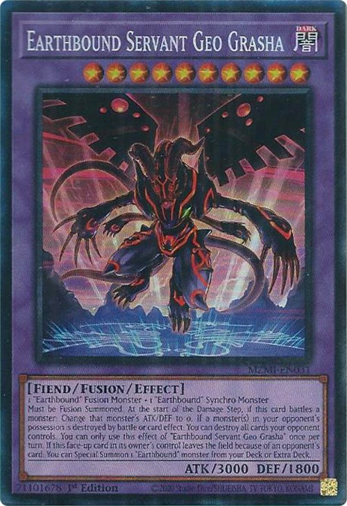 Earthbound Servant Geo Grasha (CR) [MZMI-EN031] Collector's Rare | Odin's Place