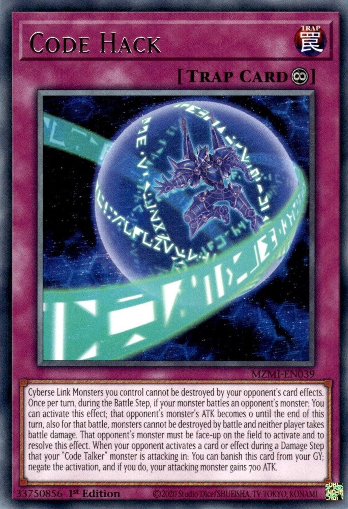 Code Hack [MZMI-EN039] Rare | Odin's Place