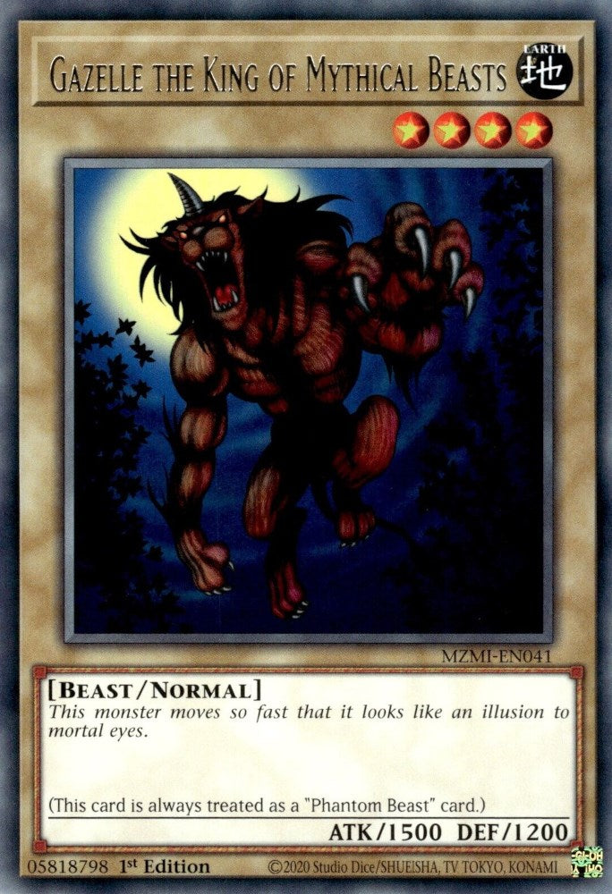 Gazelle the King of Mythical Beasts [MZMI-EN041] Rare | Odin's Place