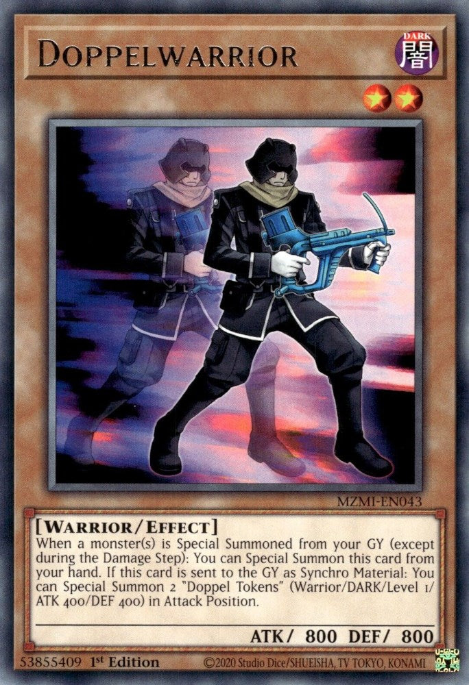 Doppelwarrior [MZMI-EN043] Rare | Odin's Place
