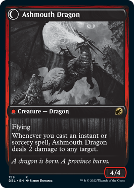 Smoldering Egg // Ashmouth Dragon [Innistrad: Double Feature] | Odin's Place