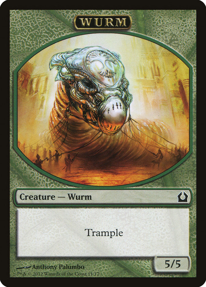 Wurm Token (11) [Return to Ravnica Tokens] | Odin's Place