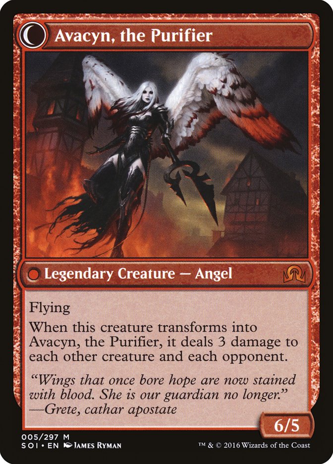 Archangel Avacyn // Avacyn, the Purifier [Shadows over Innistrad] | Odin's Place