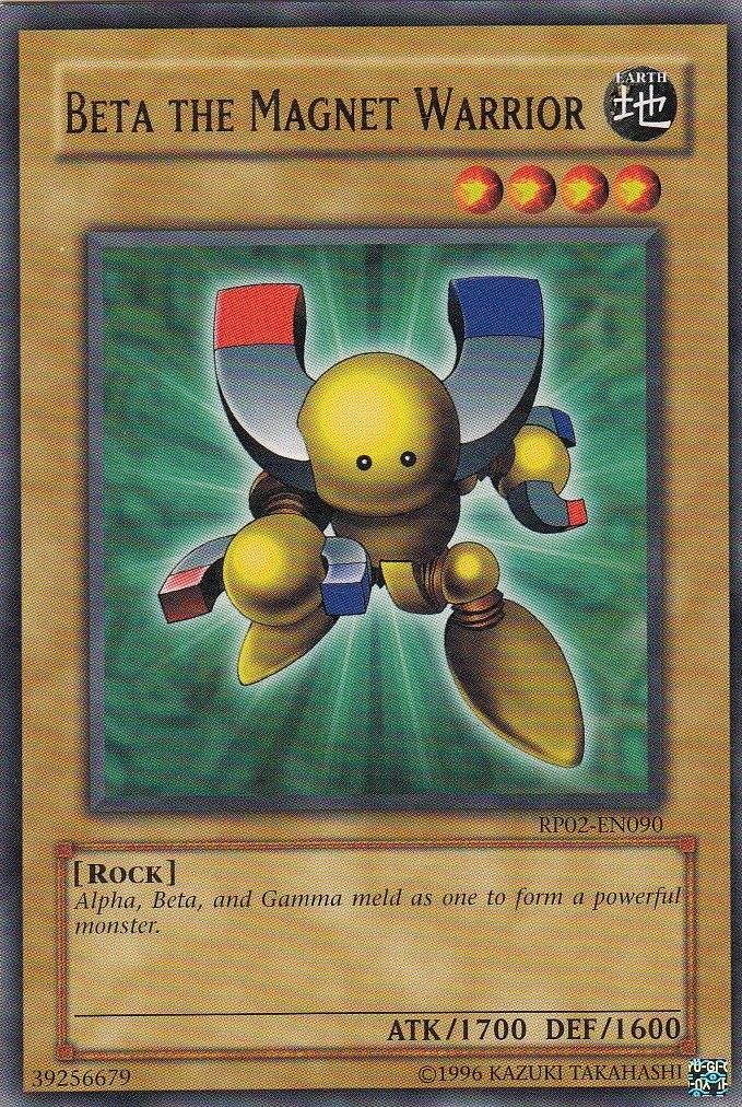 Beta The Magnet Warrior [RP02-EN090] Rare | Odin's Place