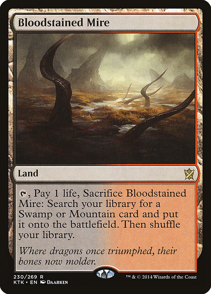 Bloodstained Mire (230) [Khans of Tarkir] | Odin's Place