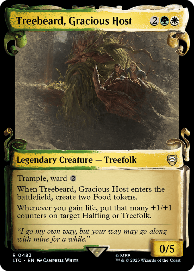 Treebeard, Gracious Host [The Lord of the Rings: Tales of Middle-Earth Commander Showcase Scrolls] | Odin's Place