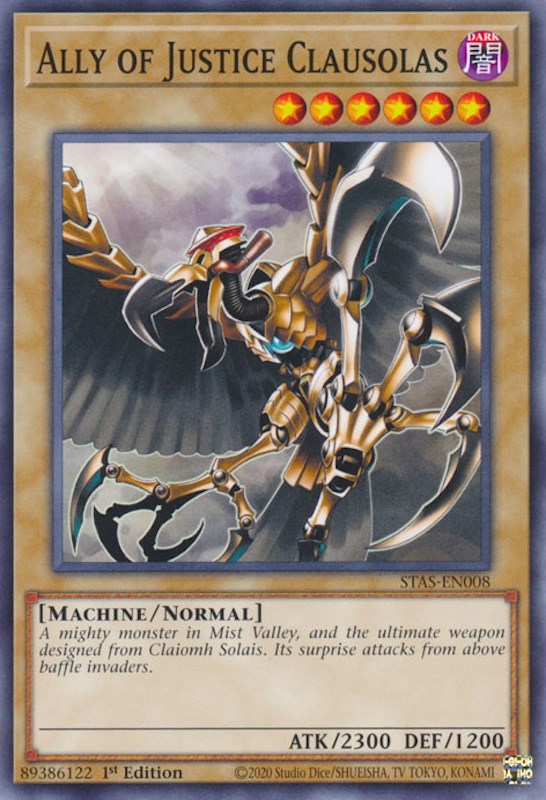 Ally of Justice Clausolas [STAS-EN008] Common | Odin's Place
