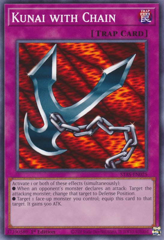 Kunai with Chain [STAS-EN025] Common | Odin's Place